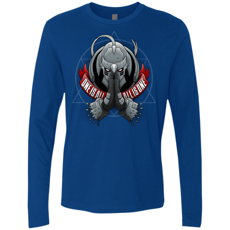 T-Shirts Royal / Small ONE IS ALL ALL IS ONE Men's Premium Long Sleeve