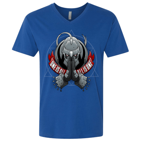 T-Shirts Royal / X-Small ONE IS ALL ALL IS ONE Men's Premium V-Neck