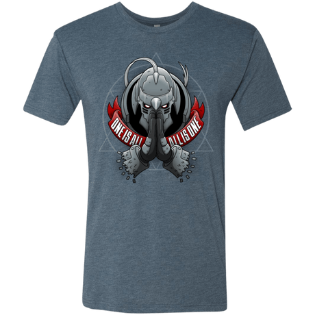 T-Shirts Indigo / Small ONE IS ALL ALL IS ONE Men's Triblend T-Shirt