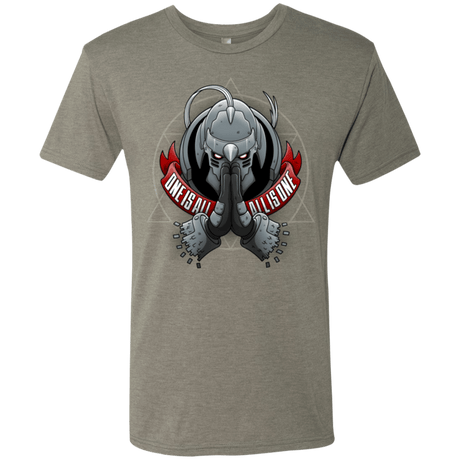 T-Shirts Venetian Grey / Small ONE IS ALL ALL IS ONE Men's Triblend T-Shirt