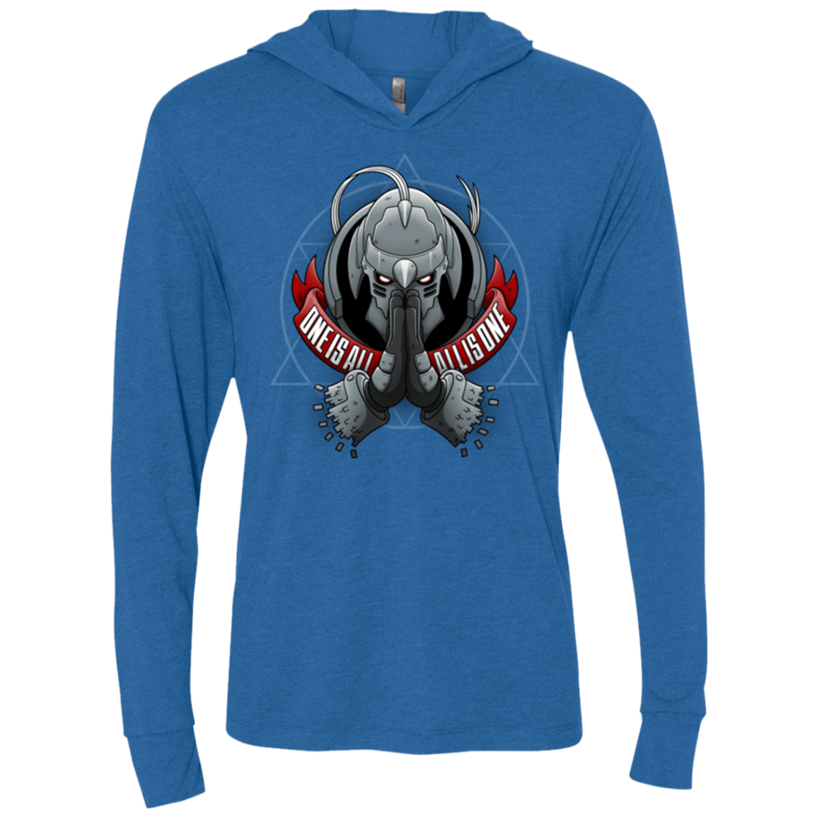 T-Shirts Vintage Royal / X-Small ONE IS ALL ALL IS ONE Triblend Long Sleeve Hoodie Tee