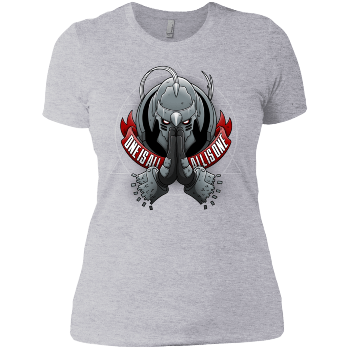 T-Shirts Heather Grey / X-Small ONE IS ALL ALL IS ONE Women's Premium T-Shirt