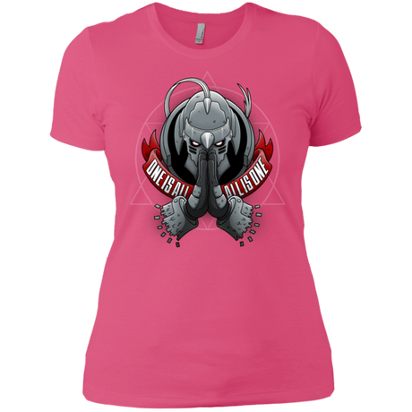 T-Shirts Hot Pink / X-Small ONE IS ALL ALL IS ONE Women's Premium T-Shirt