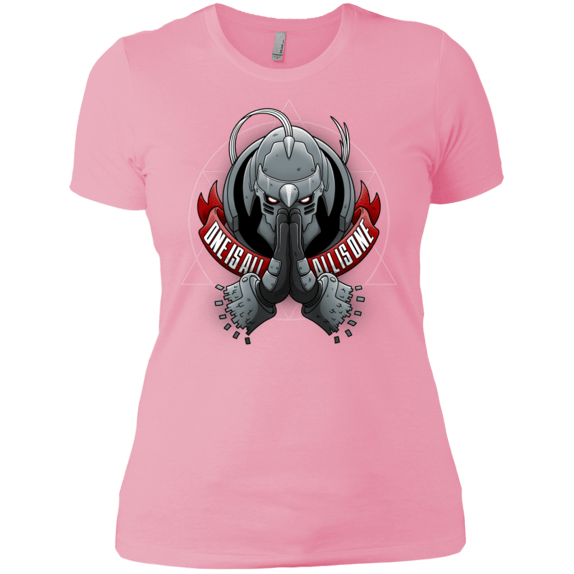 T-Shirts Light Pink / X-Small ONE IS ALL ALL IS ONE Women's Premium T-Shirt