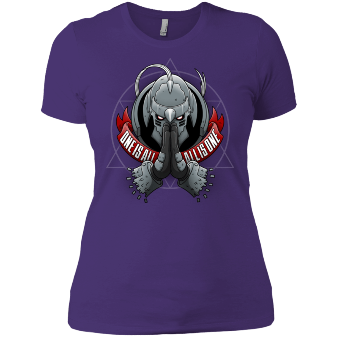 T-Shirts Purple / X-Small ONE IS ALL ALL IS ONE Women's Premium T-Shirt