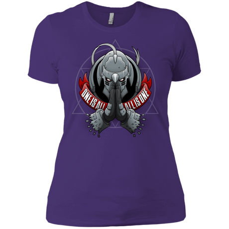 T-Shirts Purple / X-Small ONE IS ALL ALL IS ONE Women's Premium T-Shirt