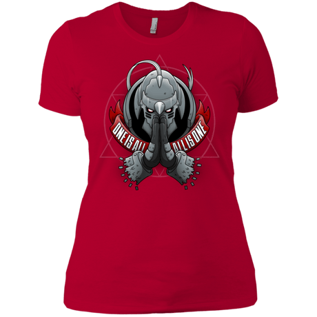 T-Shirts Red / X-Small ONE IS ALL ALL IS ONE Women's Premium T-Shirt