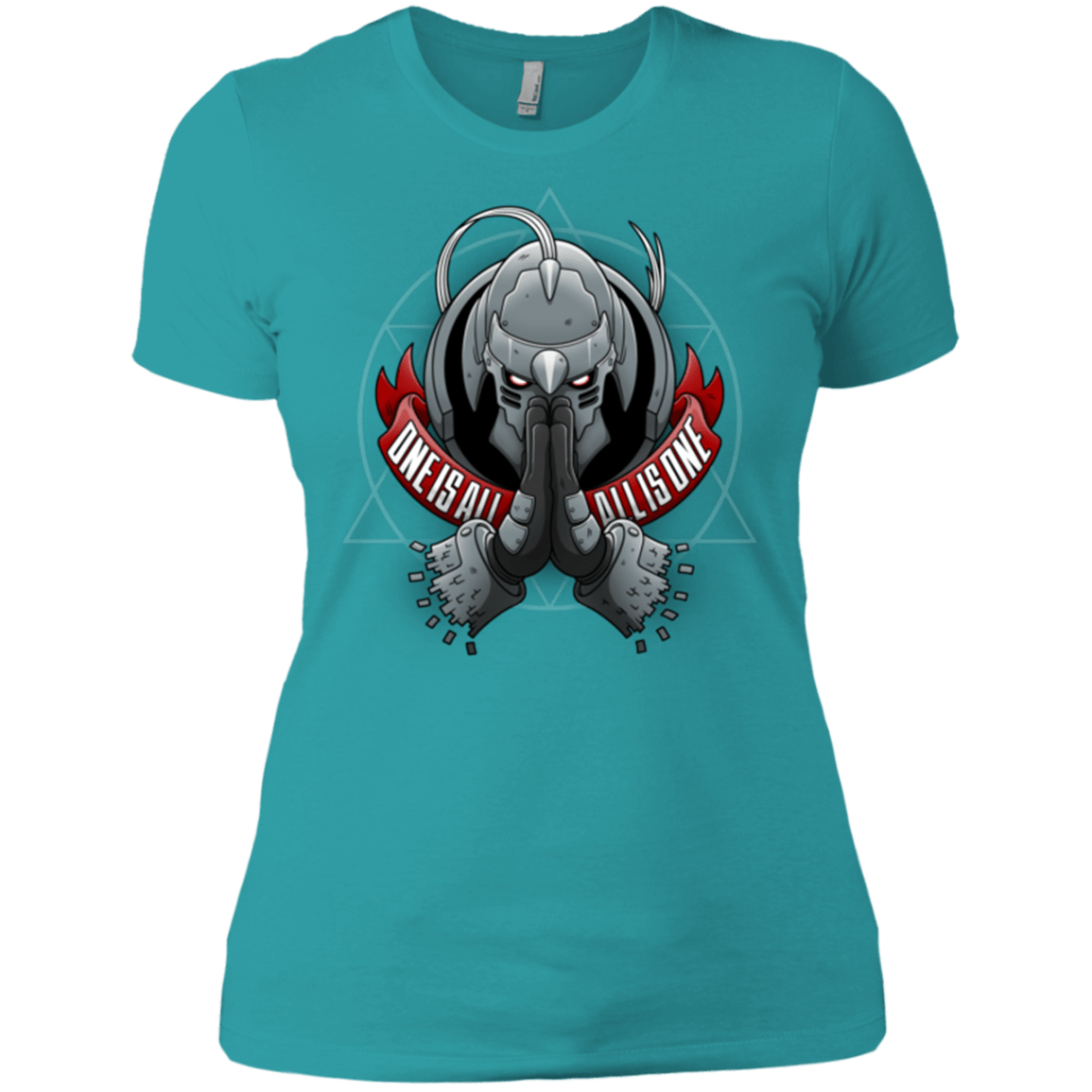 T-Shirts Tahiti Blue / X-Small ONE IS ALL ALL IS ONE Women's Premium T-Shirt