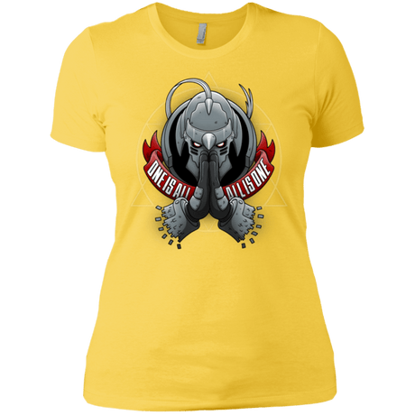 T-Shirts Vibrant Yellow / X-Small ONE IS ALL ALL IS ONE Women's Premium T-Shirt