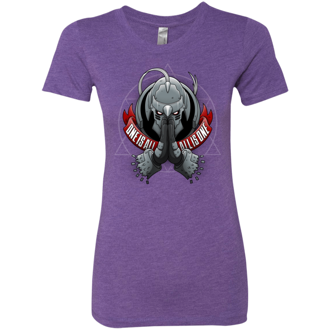 T-Shirts Purple Rush / Small ONE IS ALL ALL IS ONE Women's Triblend T-Shirt