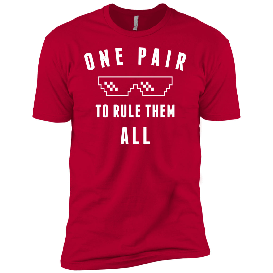 T-Shirts Red / YXS One pair Boys Premium T-Shirt