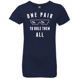 T-Shirts Midnight Navy / YXS One pair Girls Premium T-Shirt