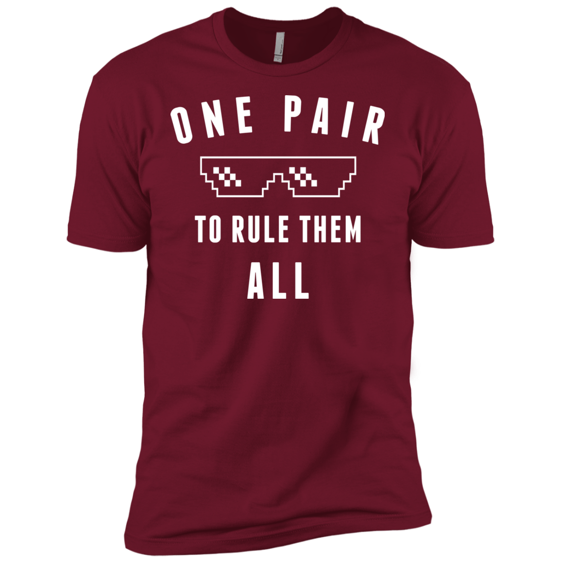 T-Shirts Cardinal / X-Small One pair Men's Premium T-Shirt