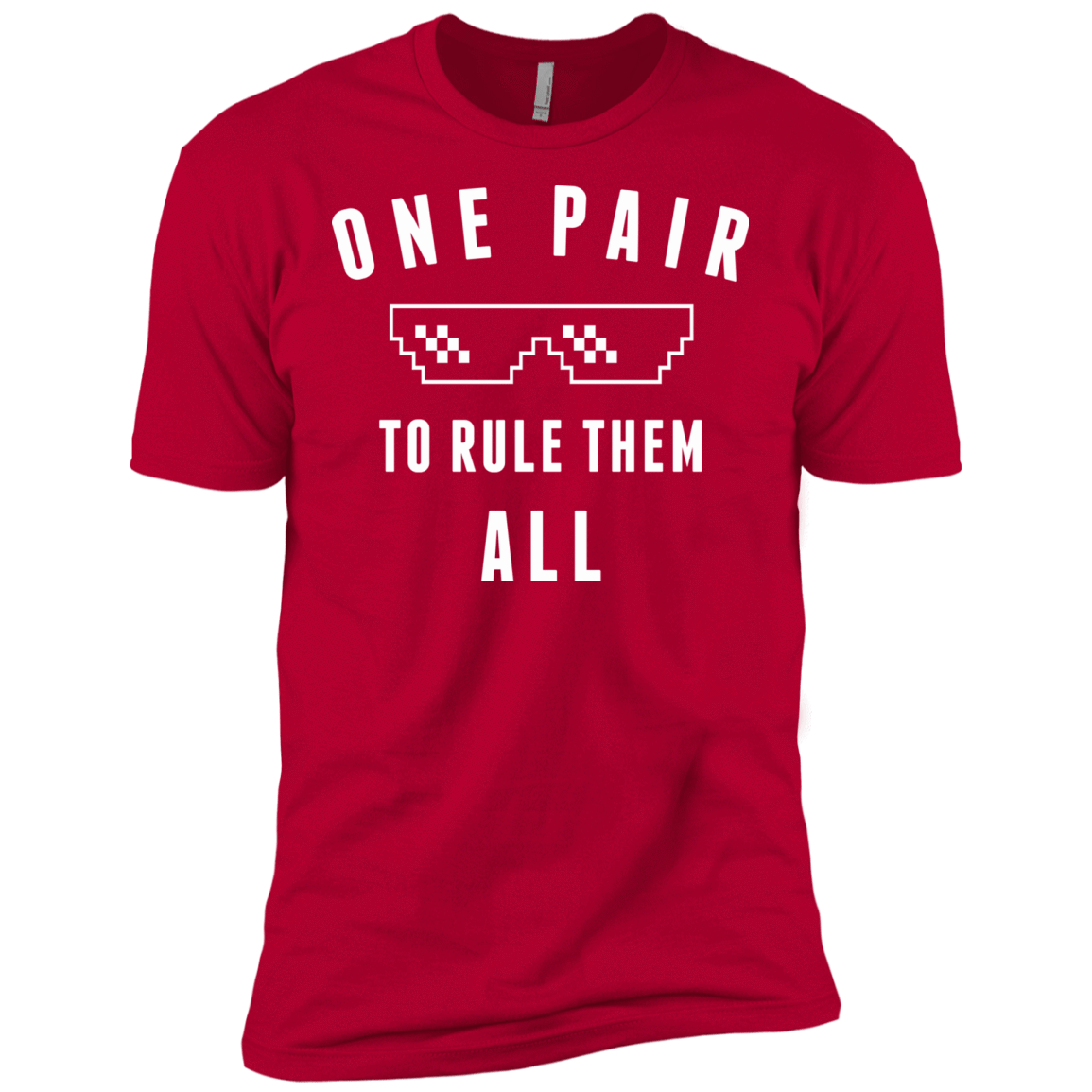 T-Shirts Red / X-Small One pair Men's Premium T-Shirt