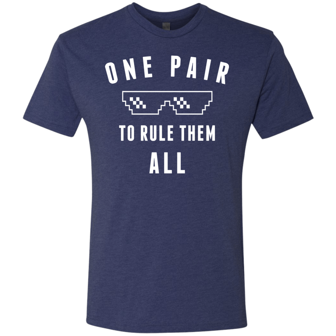 T-Shirts Vintage Navy / Small One pair Men's Triblend T-Shirt