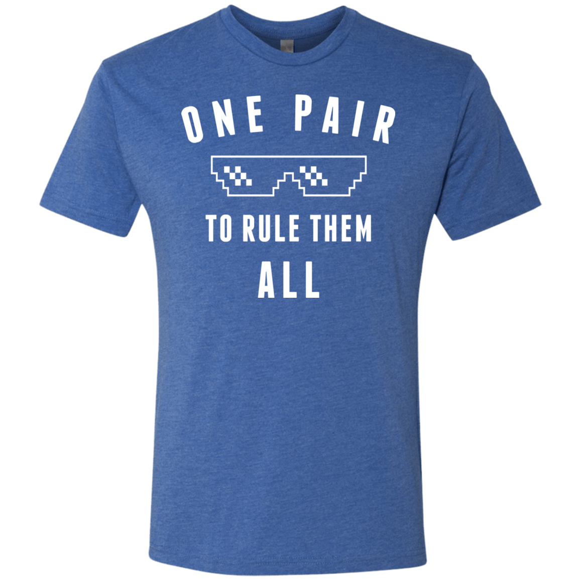 T-Shirts Vintage Royal / Small One pair Men's Triblend T-Shirt
