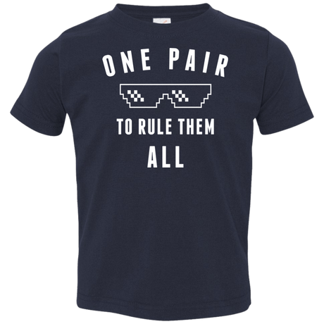 T-Shirts Navy / 2T One pair Toddler Premium T-Shirt