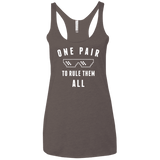 T-Shirts Macchiato / X-Small One pair Women's Triblend Racerback Tank