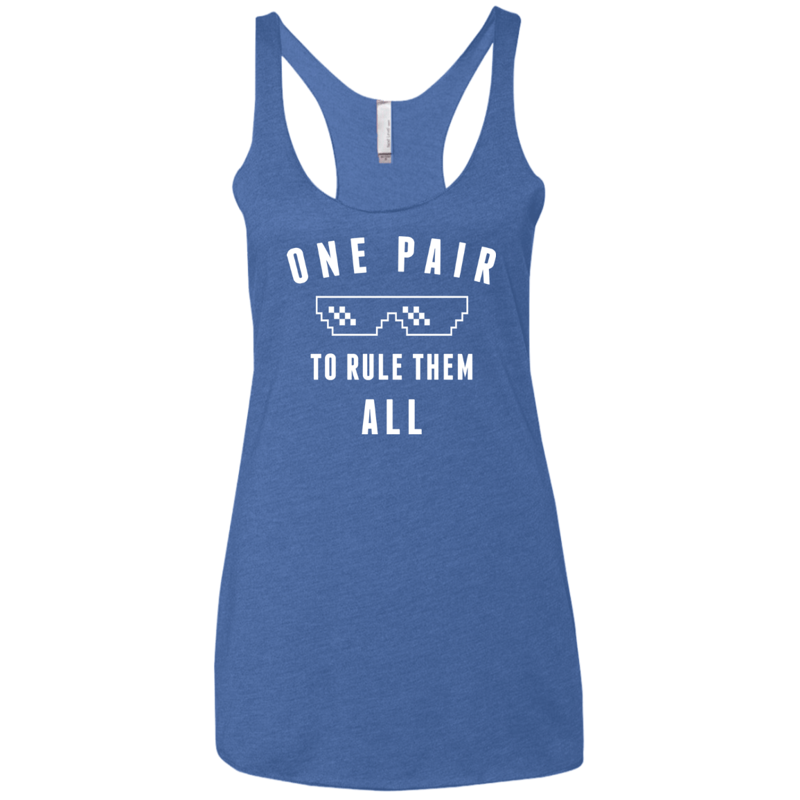 T-Shirts Vintage Royal / X-Small One pair Women's Triblend Racerback Tank