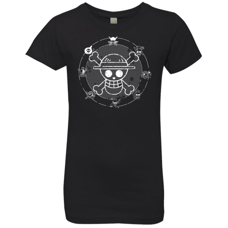 T-Shirts Black / YXS One Piece Girls Premium T-Shirt