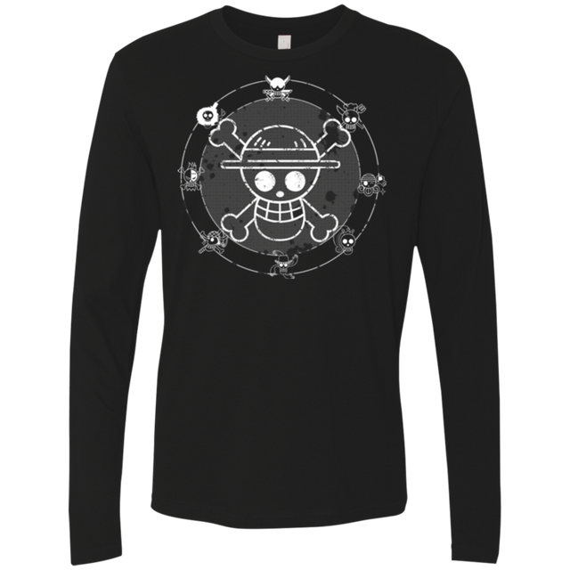 T-Shirts Black / Small One Piece Men's Premium Long Sleeve
