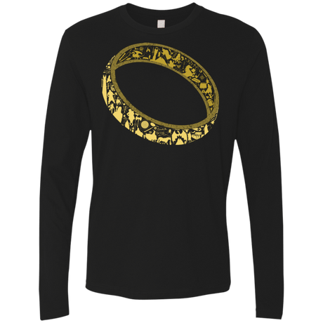 T-Shirts Black / Small One Ring Men's Premium Long Sleeve