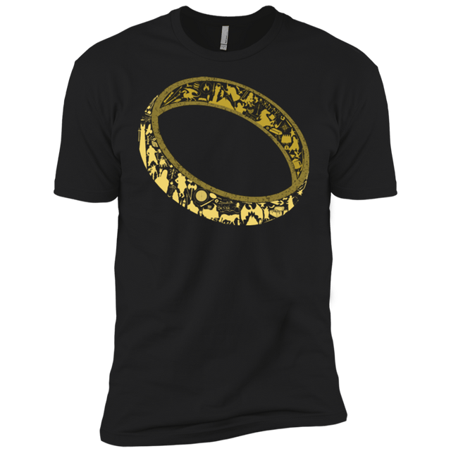 T-Shirts Black / X-Small One Ring Men's Premium T-Shirt