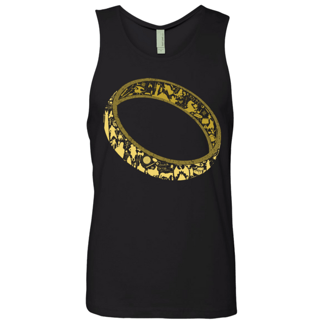 T-Shirts Black / Small One Ring Men's Premium Tank Top
