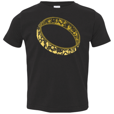 T-Shirts Black / 2T One Ring Toddler Premium T-Shirt