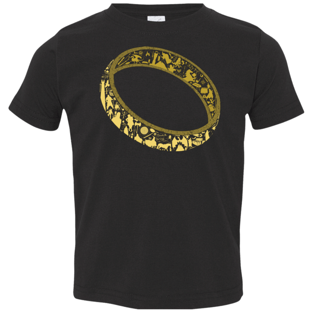 T-Shirts Black / 2T One Ring Toddler Premium T-Shirt