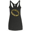 T-Shirts Vintage Black / X-Small One Ring Women's Triblend Racerback Tank