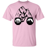 T-Shirts Light Pink / S One With Nature Mountain Bike T-Shirt