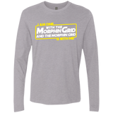 T-Shirts Heather Grey / Small One With The Men's Premium Long Sleeve