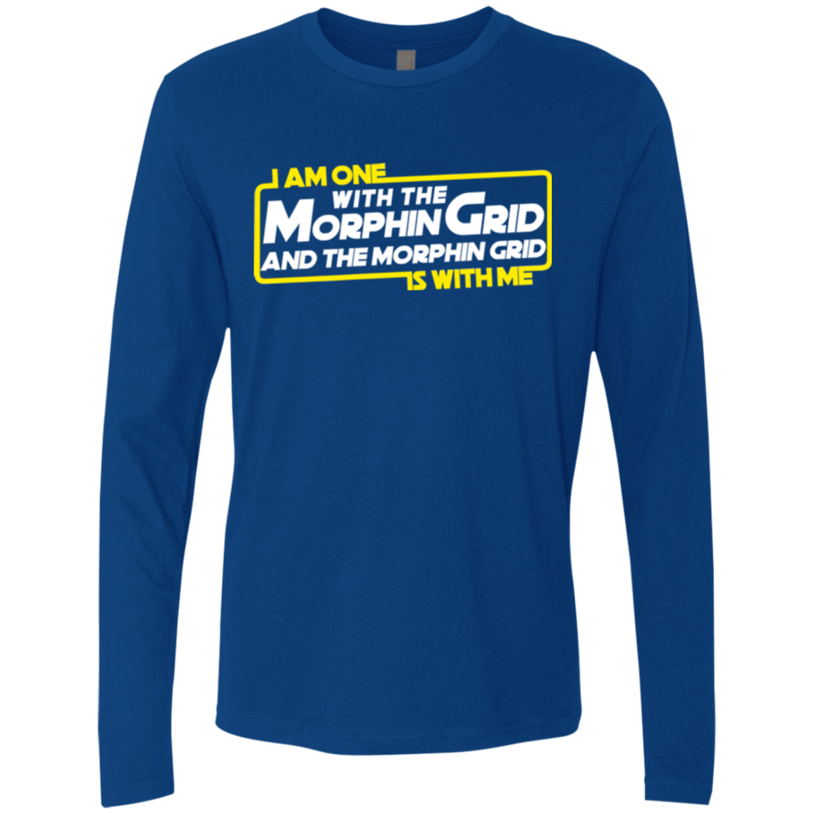 T-Shirts Royal / Small One With The Men's Premium Long Sleeve