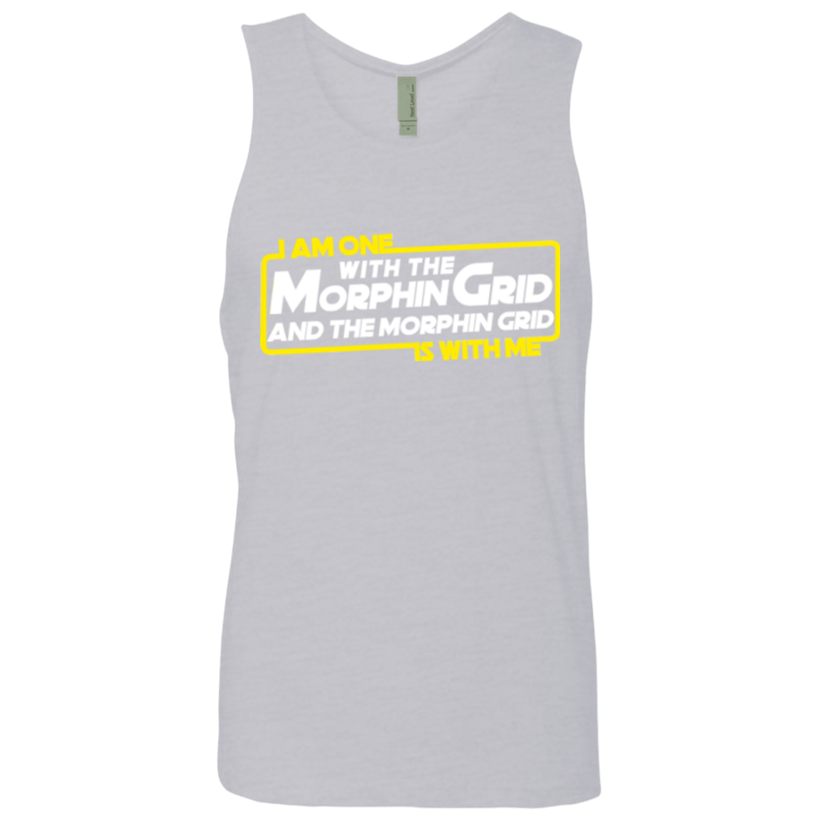 T-Shirts Heather Grey / Small One With The Men's Premium Tank Top