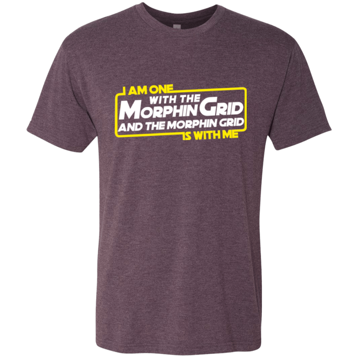 T-Shirts Vintage Purple / Small One With The Men's Triblend T-Shirt