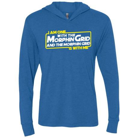 T-Shirts Vintage Royal / X-Small One With The Triblend Long Sleeve Hoodie Tee