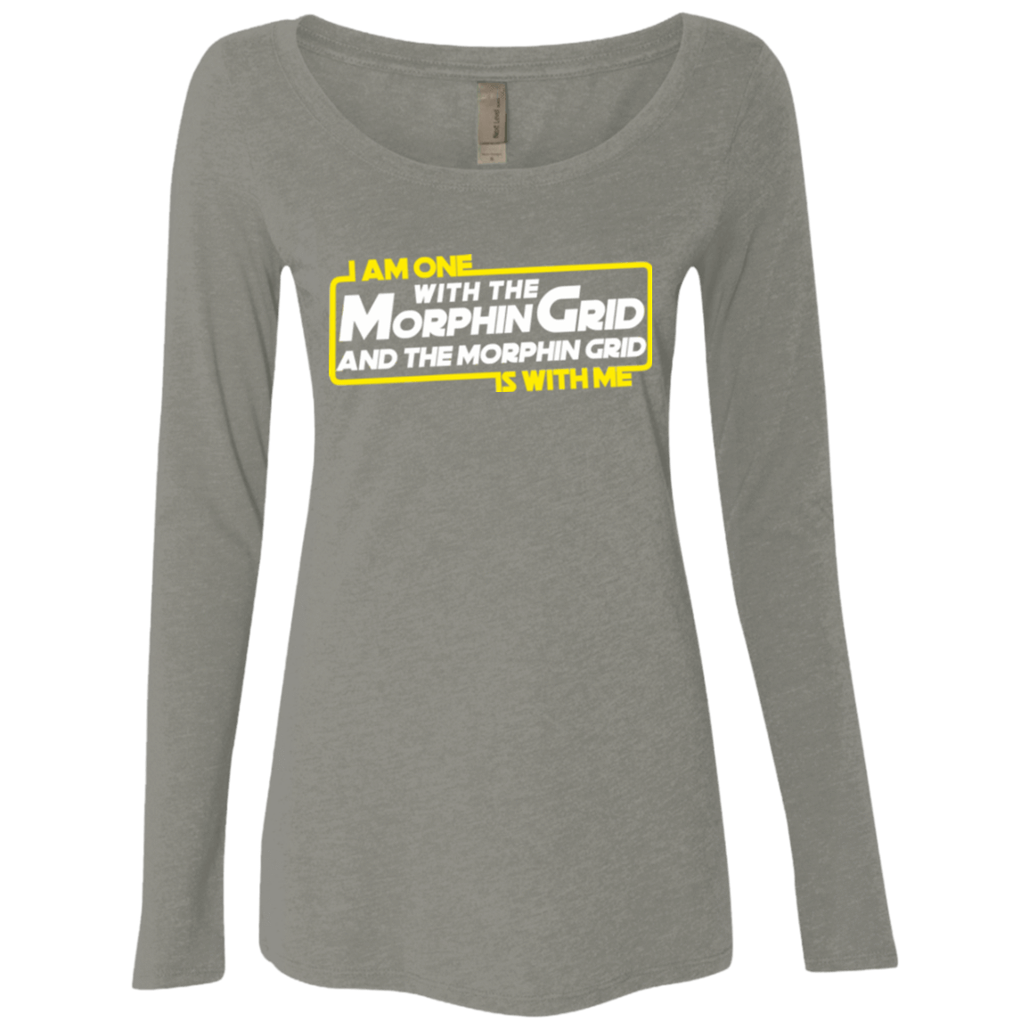T-Shirts Venetian Grey / Small One With The Women's Triblend Long Sleeve Shirt