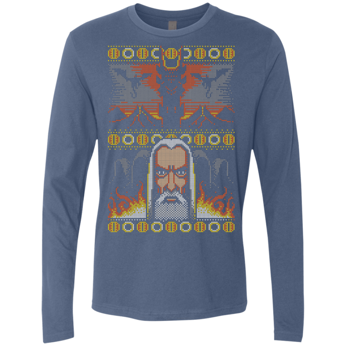 T-Shirts Indigo / Small One Xmas to rule them all Men's Premium Long Sleeve