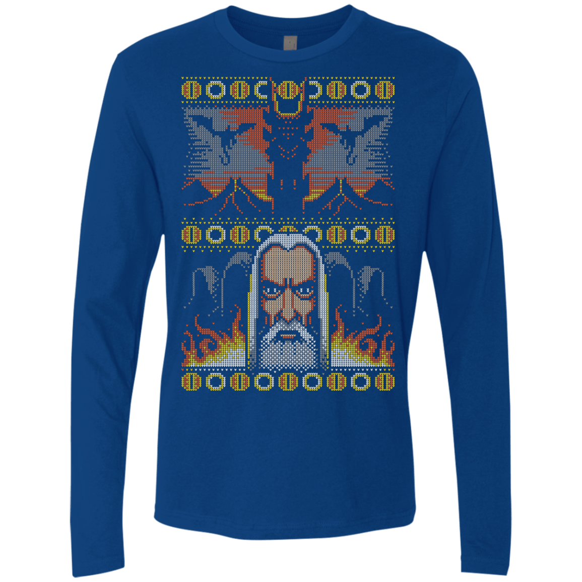 T-Shirts Royal / Small One Xmas to rule them all Men's Premium Long Sleeve