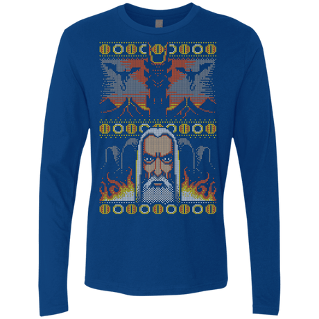 T-Shirts Royal / Small One Xmas to rule them all Men's Premium Long Sleeve
