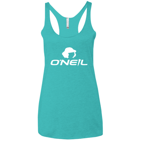 T-Shirts Tahiti Blue / X-Small Oneil Women's Triblend Racerback Tank