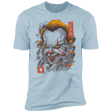 T-Shirts Light Blue / YXS Oni Clown Mask Boys Premium T-Shirt