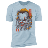 T-Shirts Light Blue / YXS Oni Clown Mask Boys Premium T-Shirt