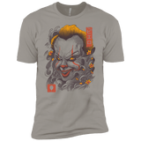 T-Shirts Light Grey / YXS Oni Clown Mask Boys Premium T-Shirt