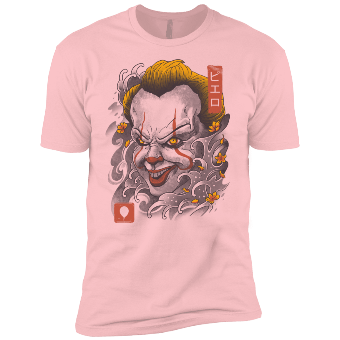 T-Shirts Light Pink / YXS Oni Clown Mask Boys Premium T-Shirt
