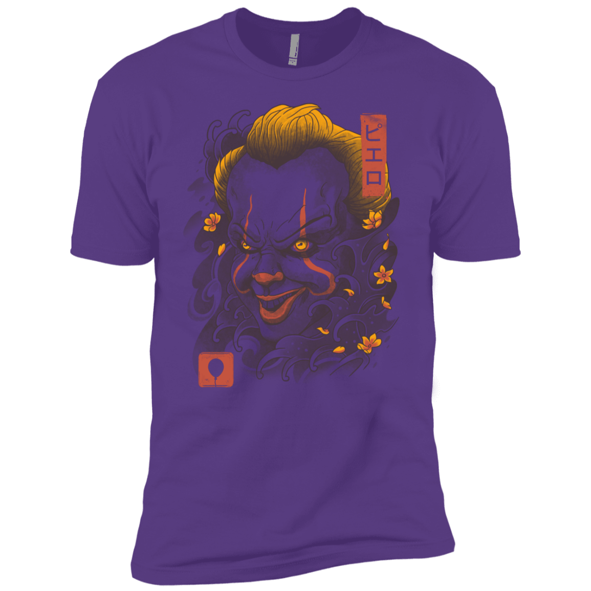T-Shirts Purple Rush / YXS Oni Clown Mask Boys Premium T-Shirt
