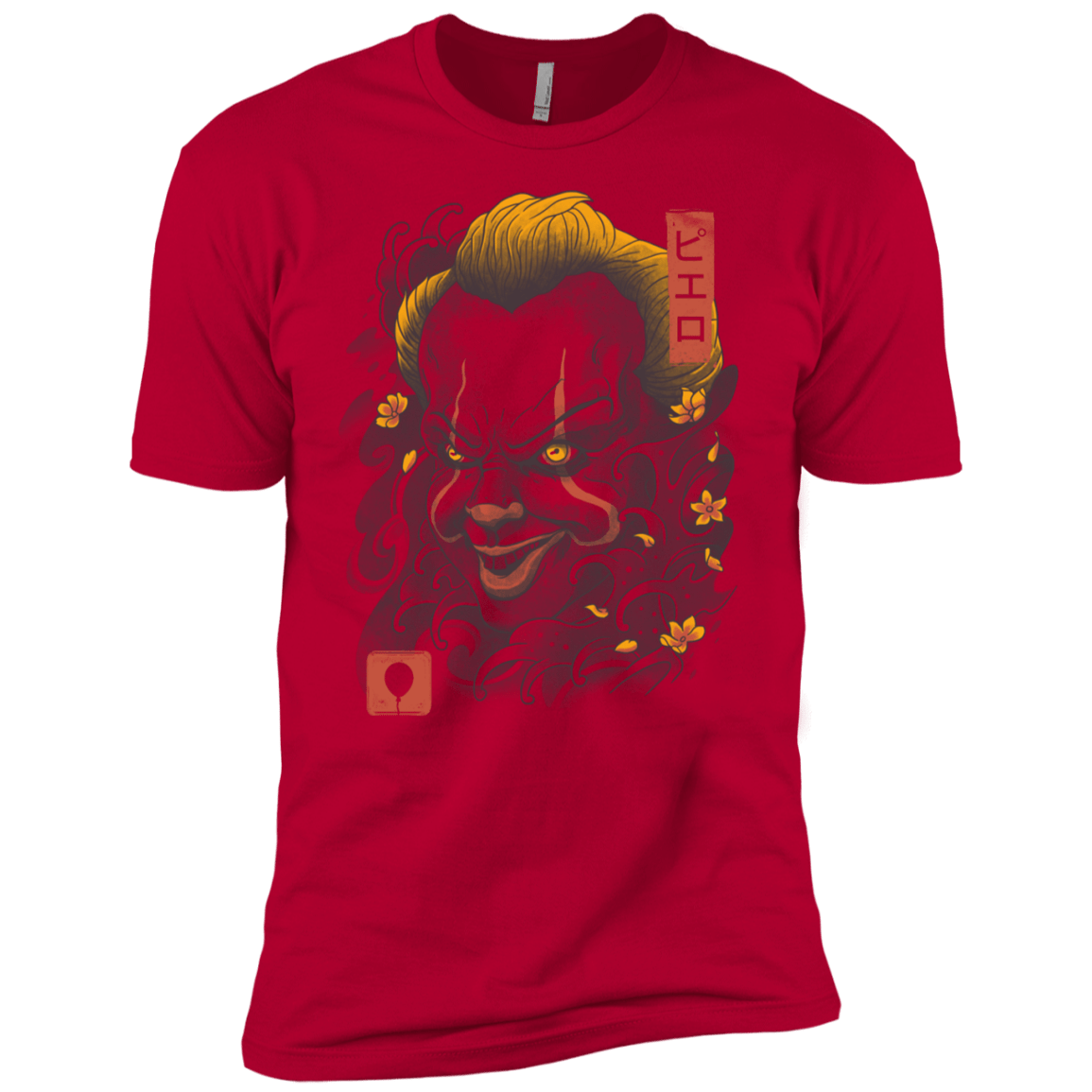 T-Shirts Red / YXS Oni Clown Mask Boys Premium T-Shirt