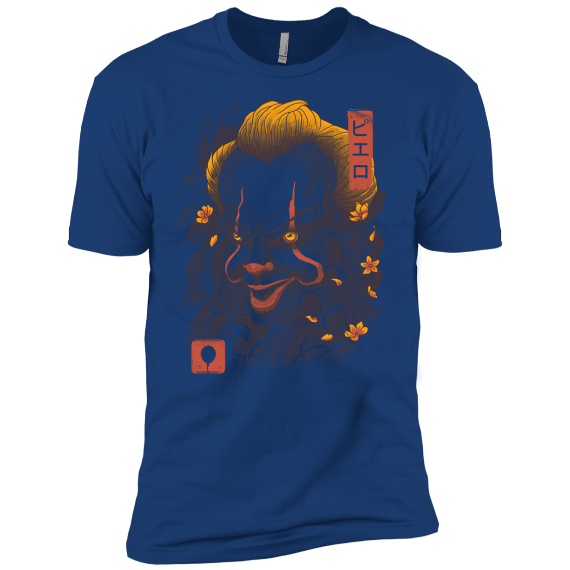 T-Shirts Royal / YXS Oni Clown Mask Boys Premium T-Shirt