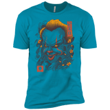T-Shirts Turquoise / YXS Oni Clown Mask Boys Premium T-Shirt